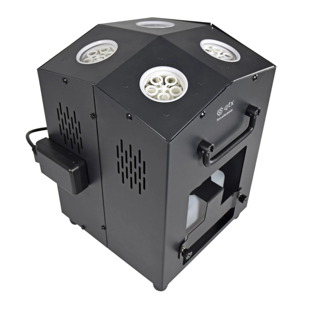 QTX Tetra Bubble High Output 4-Wheel Bubble Machine
