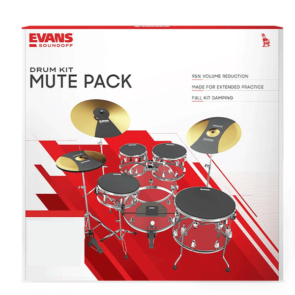 Evans SOSETSTD Drum Mute Silencer Soundoff Standard Pad Set