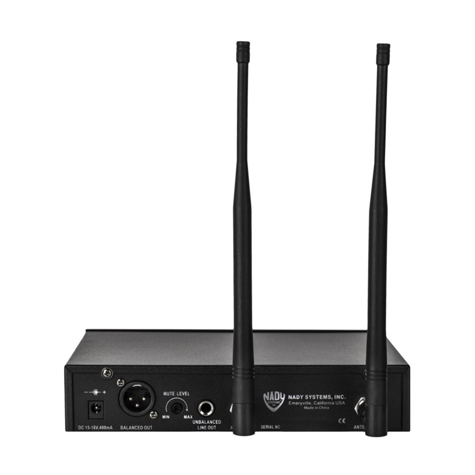 Nady W-1KU HT-EU2 True Diversity 1000-Channel Professional UHF Handheld Microphone Wireless System