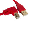UDG Ultimate Audio Cable USB 2.0 A-B Red Angled 1m