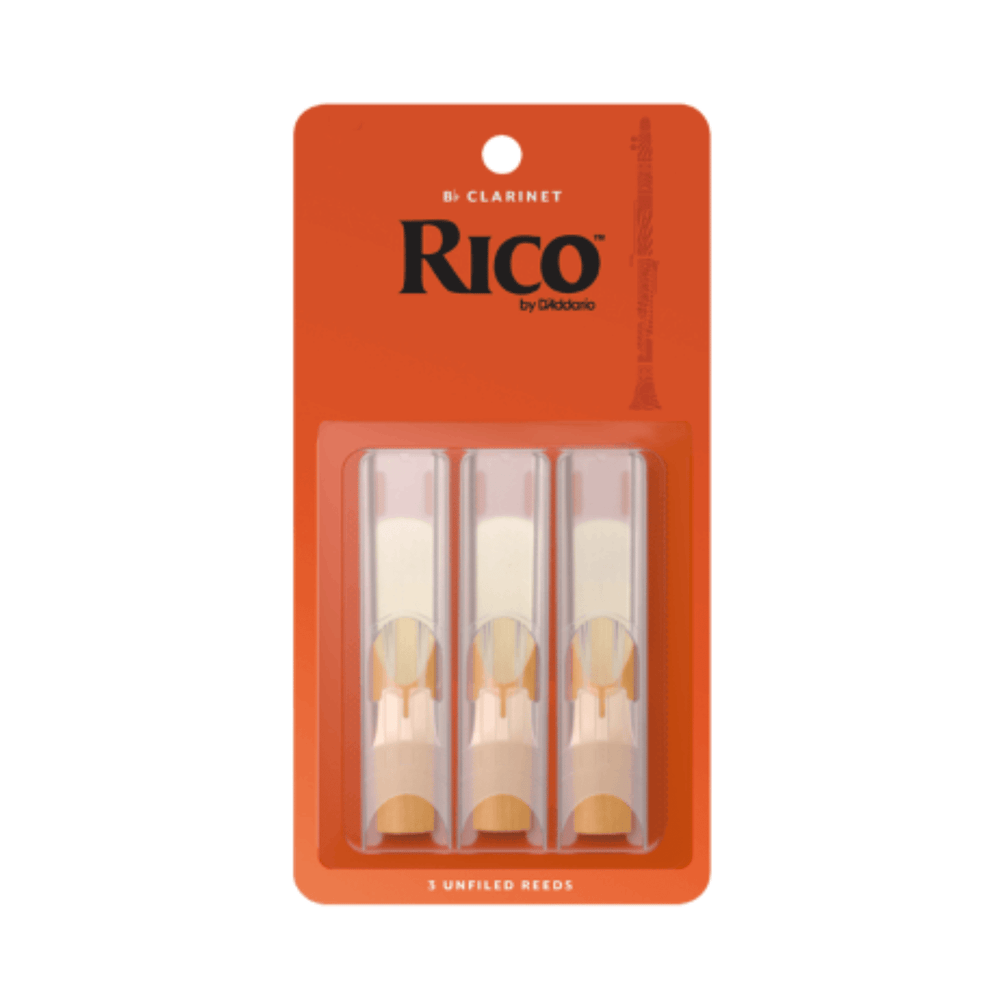 D’Addario Rico Bb clarinet reeds strength 1.5 10 pack RCA1015