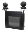 Equinox Black Event DJ Booth Table Stand