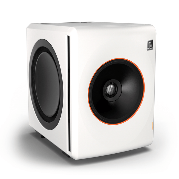 2 x Palmer ORBIT 11 W White Active coaxial 3-way studio monitor