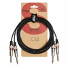 Stagg STC3P 3m Twin Mono Jack to Twin Mono Jack Cable