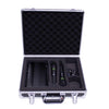 Q - Audio QWM1960 V3 HH UHF Dual Wireless Microphone System and Flight Case