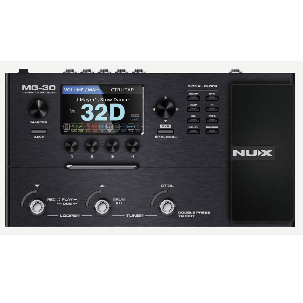 NuX MG-30 Multi-Effects Modeler Pedal