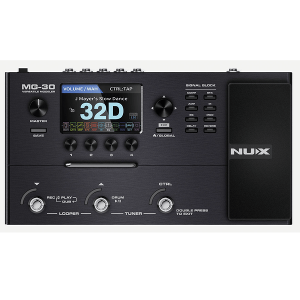 NuX MG-30 Multi-Effects Modeler Pedal
