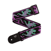 D'Addario Guitar Strap Vintage Lizards, Green Purple