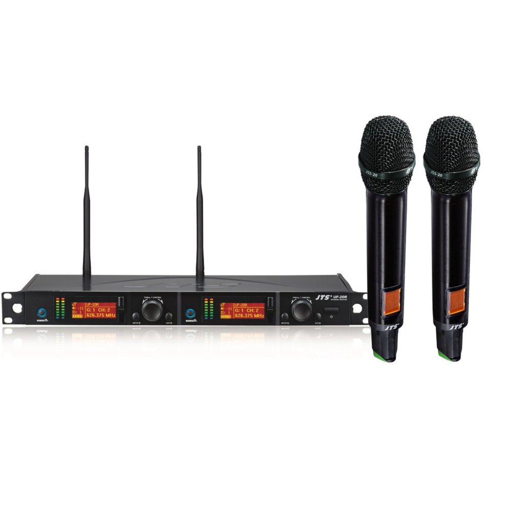 JTS UF-20R + 2x JSS-20 Dual Handheld System