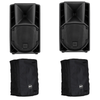 "RCF ART 708-A MK5 Active PA Speaker Bundle with Bags"