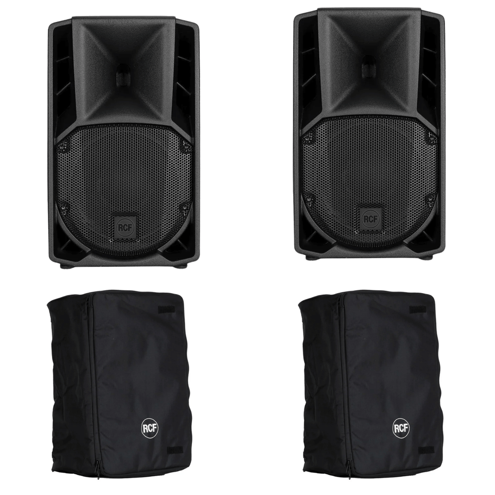 "RCF ART 708-A MK5 Active PA Speaker Bundle with Bags"