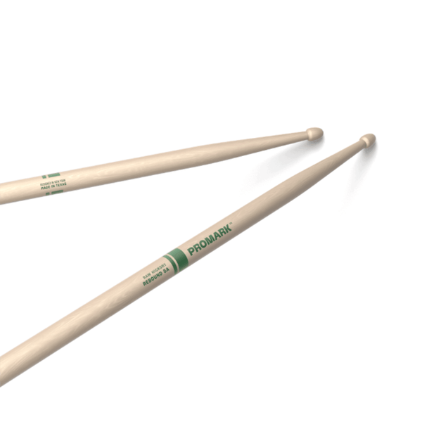 ProMark Drum Sticks Rebound 5A Raw Hickory, Acorn Wood Tip RBHR565AW