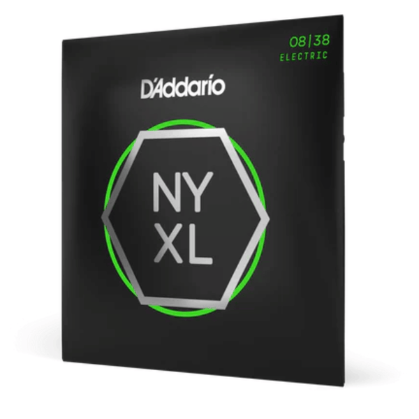 D'Addario NYXL0838 Nickel Wound, Extra Super Light Electric Guitar Strings 08-38