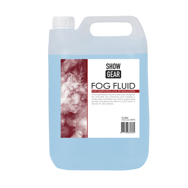 Showgear 5L CO2 Jet Simulation Fluid for DJ Equipment