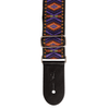 Stagg SWO-SAM1-BLUE Woven Nylon Guitar Strap South American Patten