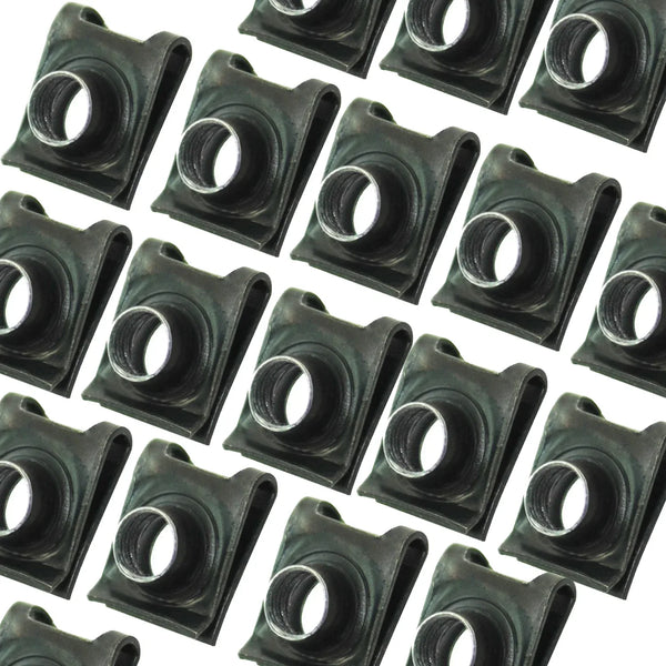 100 x Penn Elcom M6 EEZY Clips for Rack Rail Nuts