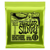 Ernie Ball Electric Guitar Strings 10-46 Regular Slinky 2221 - Nickel plated steel strings for a well-balanced tone.