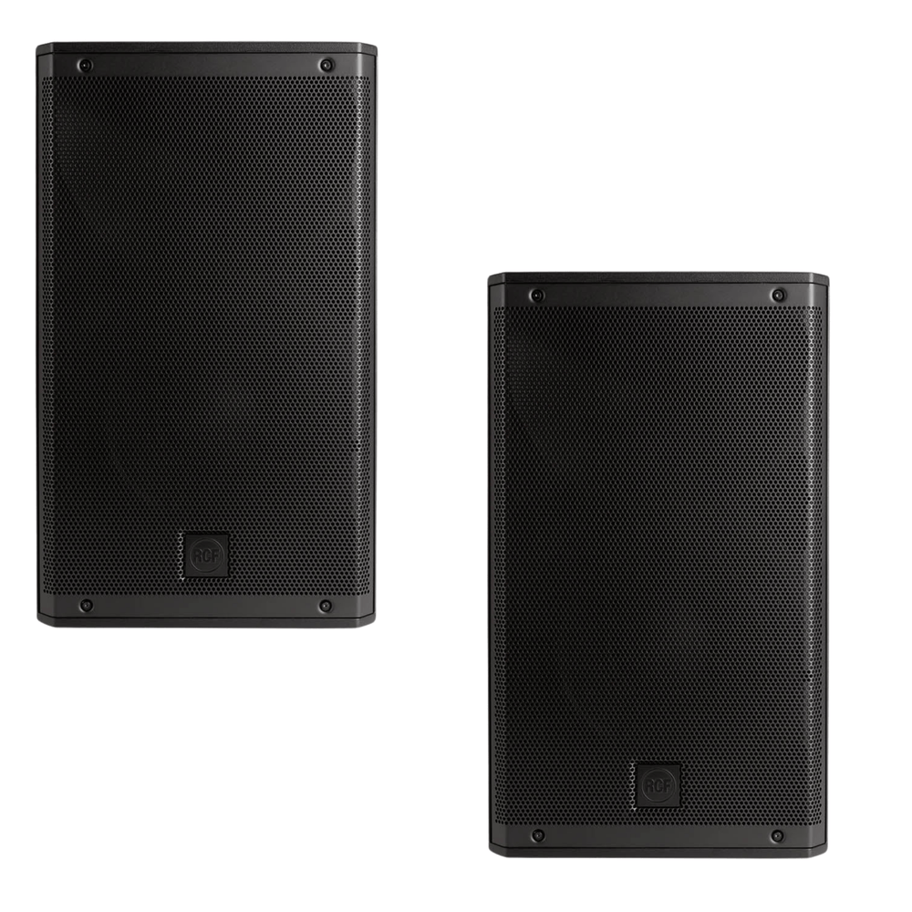 2 x RCF ART 910-AX 10" 2100W Active Speaker with Bluetooth