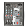     4 channel mixer with built-in effects and Bluetooth connectivity