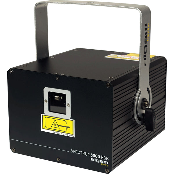 Algam SPECTRUM3000RGB 3000mW multicolour RGB professional laser for concerts, clubs, events, and stage lighting