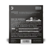 D'Addario ECB80 Bass Guitar Strings Long Scale Chromes Flatwound 40-95