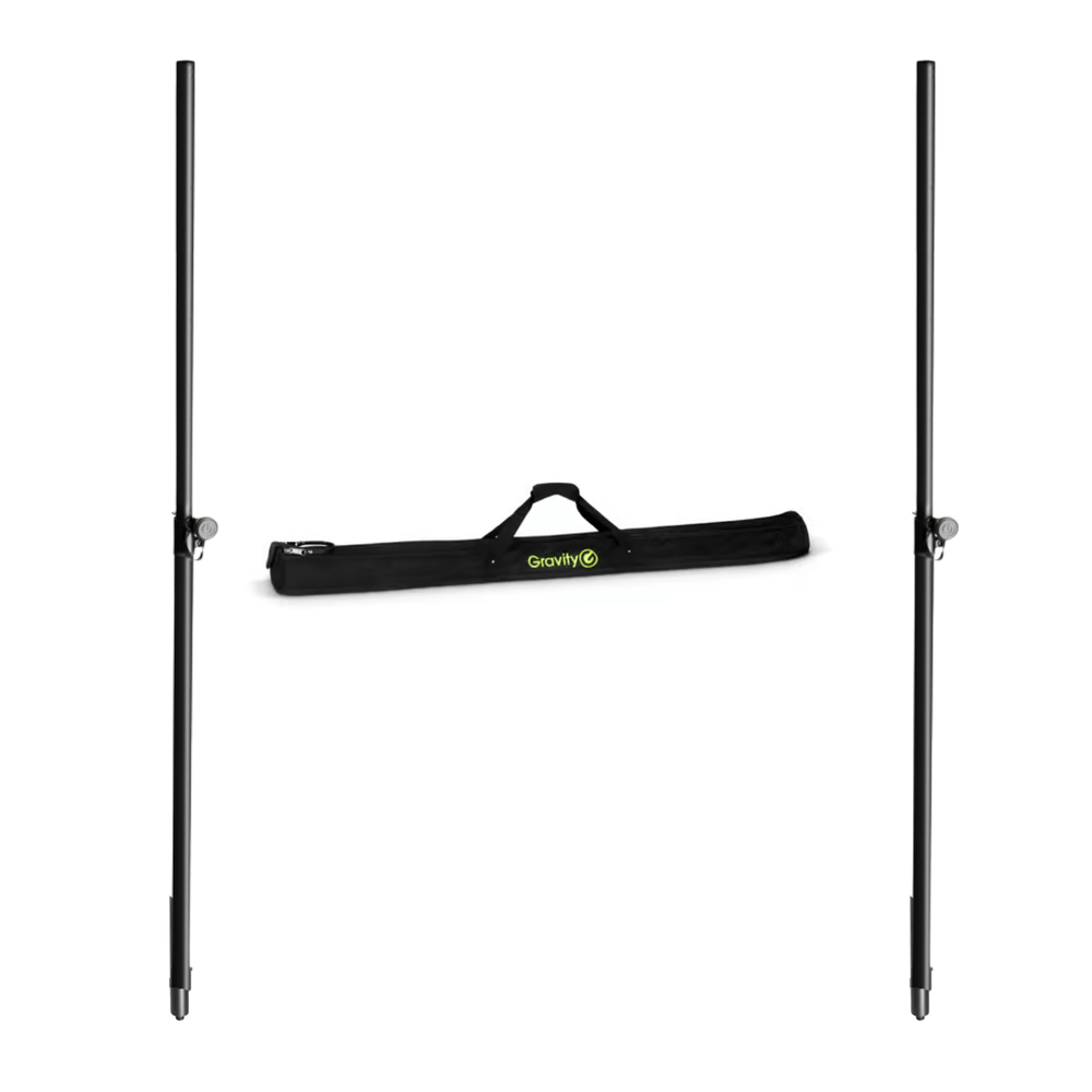 Two Gravity LS 431B LS 331B replacement poles with carry bag