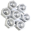 Citronic CosmoPAR White 7x40W COB LED RGBW PAR Light Limited Edition
