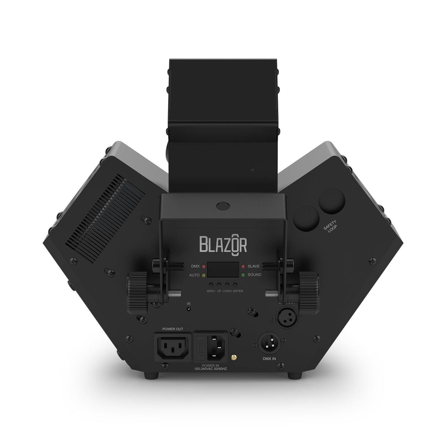 2 x Chauvet DJ Blazor 115w Barrel Effect Light with Square Base Stands