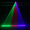 Multicolour laser beams from SPECTRUM400RGB effect light