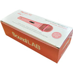 Soundlab Dynamic Vocal Microphone With Lead in Pink