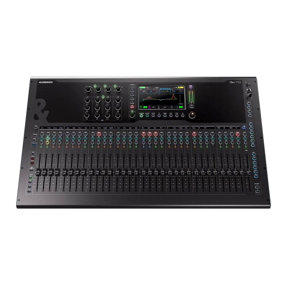 Allen & Heath Qu-7D Digital Mixing Console With 32 Faders and 16x16 Dante