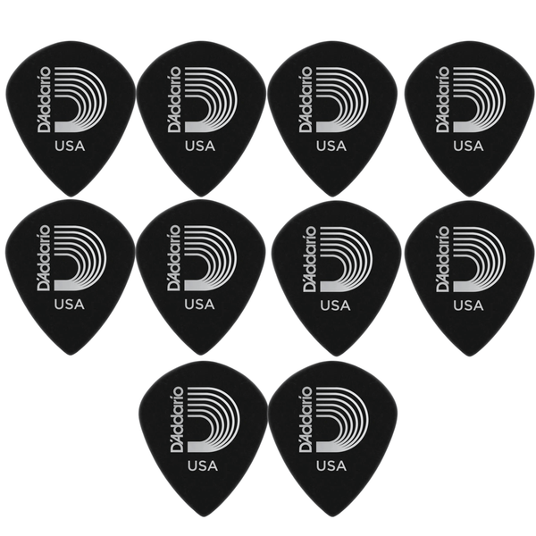 D'Addario Blackice Duralin Plectrums, Picks 1.5mm Ex Heavy 10 Pack 3DBK7-10