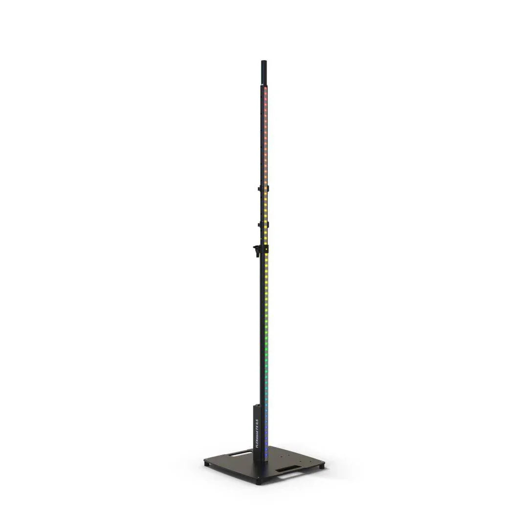 Durable Chauvet DJ FLEXstand FX ILS stand with LED base for stage setups