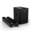 2 x LD Systems MAUI 28 G3 MIX Black Compact Cardioid Column PA System With Mixer and Carry Bags
