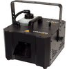 Algam H900 900W DMX haze machine with DMX controls, fluid tank, and included remote control