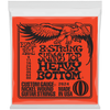 Ernie Ball Electric Guitar Strings 9-80 Slinky 8-String Skinny Top Heavy Bottom - Nickel plated steel strings for 8-string guitars.