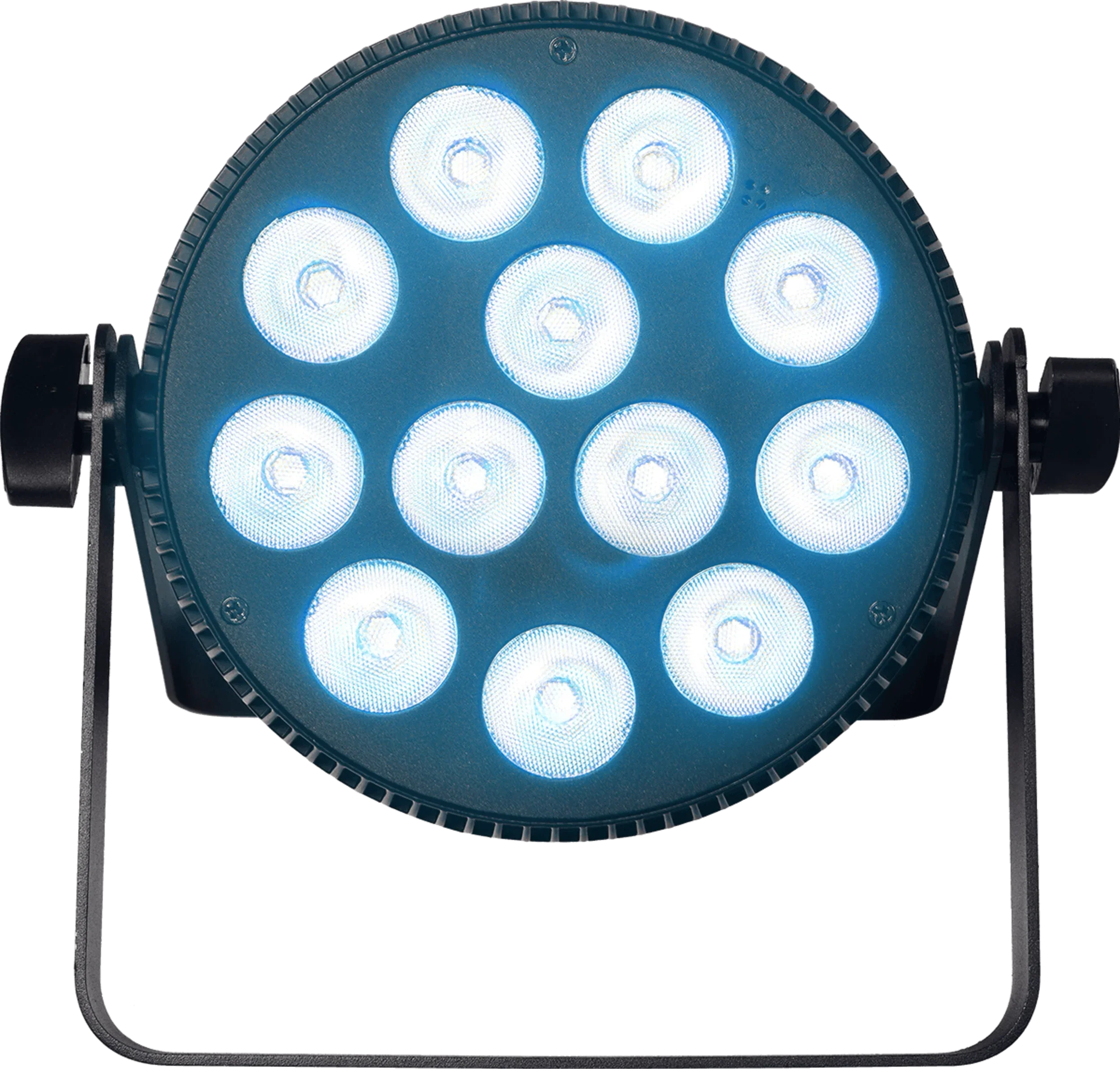 Professional RGBW LED PAR fixture for stage, DJ, and event lighting