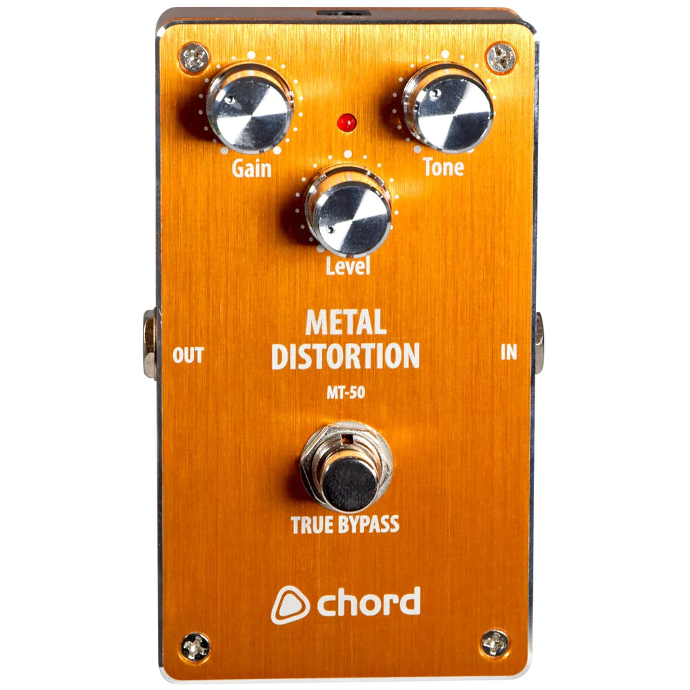 Chord MT-50 Metal Distortion Guitar Pedal