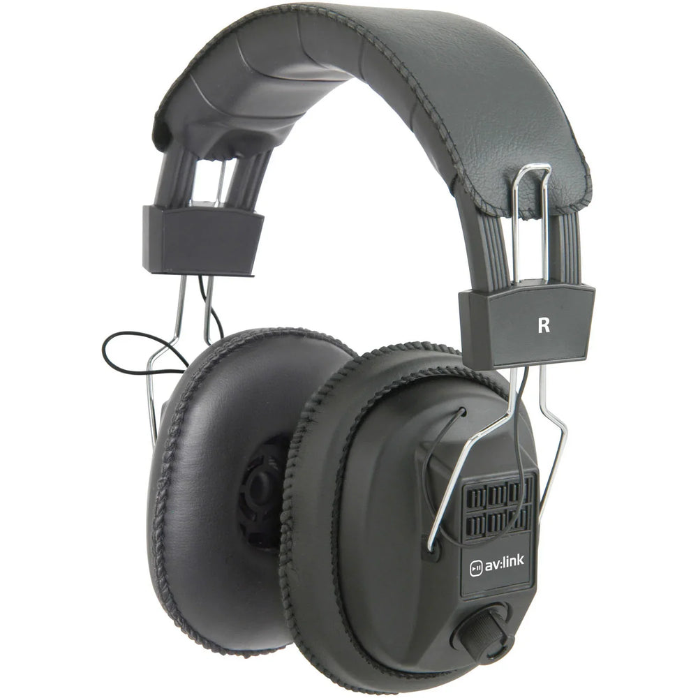 AV:link Mono/Stereo Headphones with Volume Control