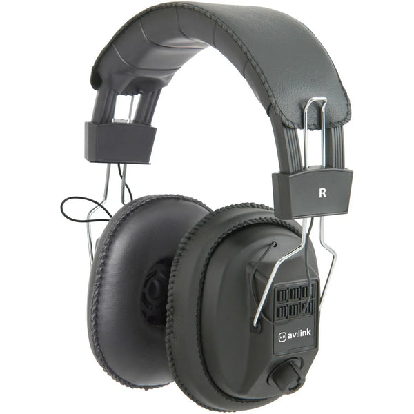 AV:link Mono/Stereo Headphones with Volume Control