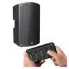 HK Audio SONAR 115 Xi speakers with stands for PA system