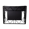 Equinox Truss Booth XL matt black large DJ booth with black acrylic panels
