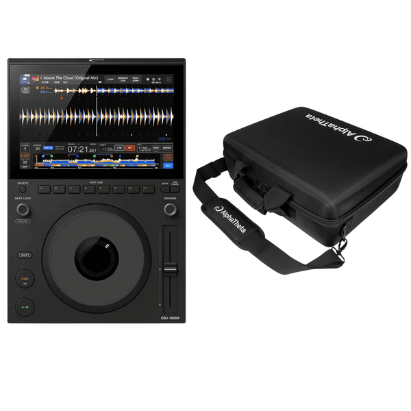 1 x AlphaTheta CDJ-1500X DJ Multi Players With Carry Bag