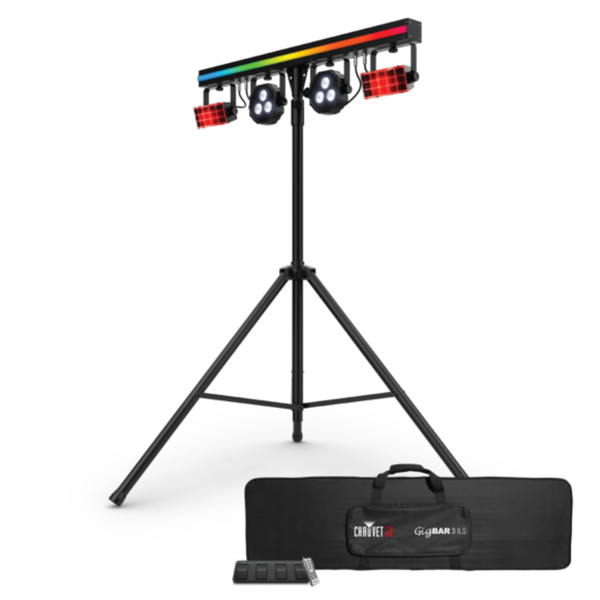 Chauvet DJ GigBar 3 ILS 3-in-1 lighting system with bag