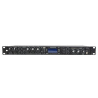 Q-Audio QMEDIAMIX52 5-Channel Mixer with Media Player, Bluetooth, Jingle, Mic Talkover