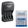 Pro Elec 4 x  Rechargeable Batteries with Battery Charger Pack