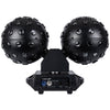 2 x Showtec FireBall PRO RGBW dual ball effect lights with DMX cable for DJ, club, and stage lighting