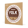 D'Addario EJ32 Folk Nylon silver ball end guitar strings