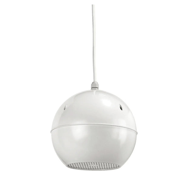 Monacor EDL-412/White 100v Waterproof Pendant Speaker