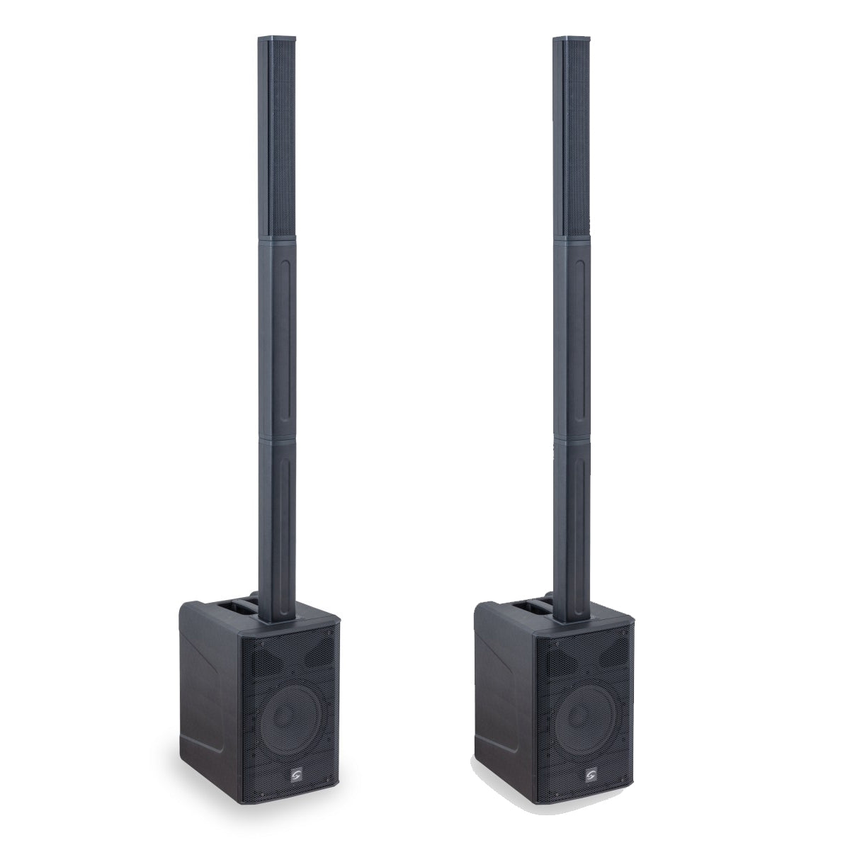 2 x Soundsation Hyperup 8A Column Speaker with DSP, Bluetooth and TWS